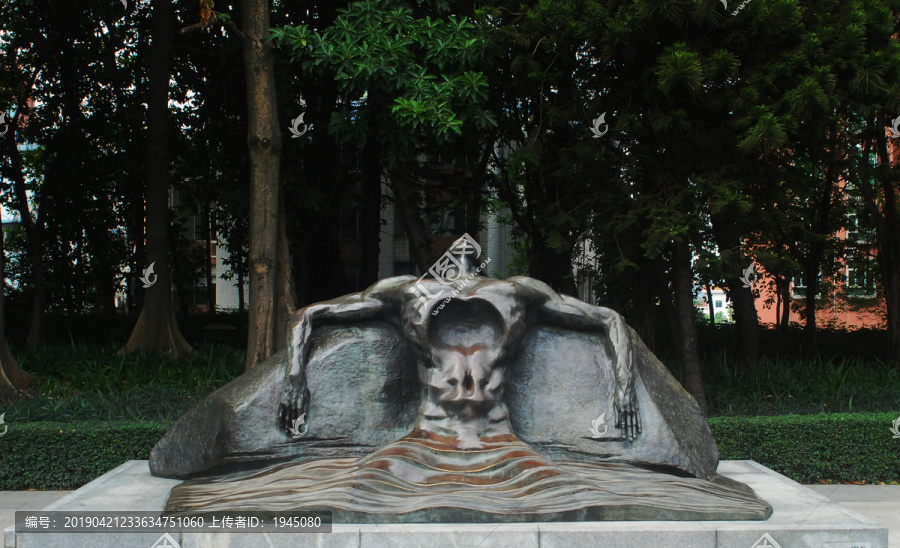 广州雕塑公园人物雕塑