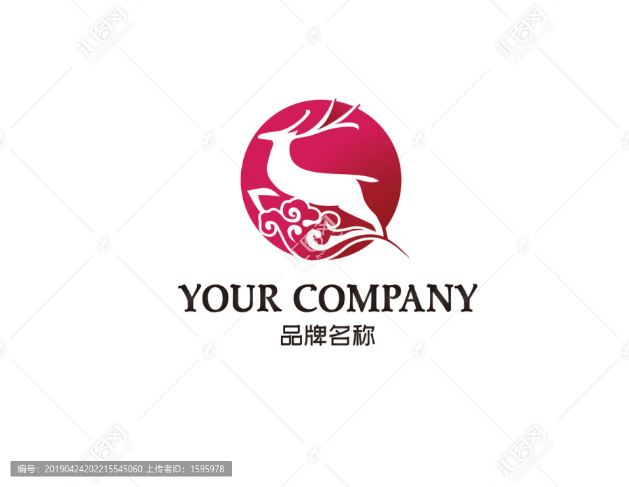 鹿logo