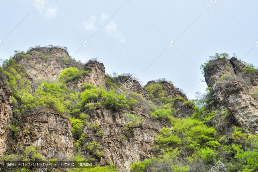 河北保定狼牙山风光