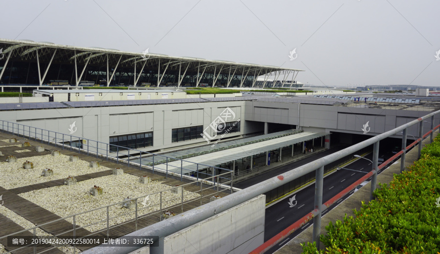 上海浦东机场空港建筑外景