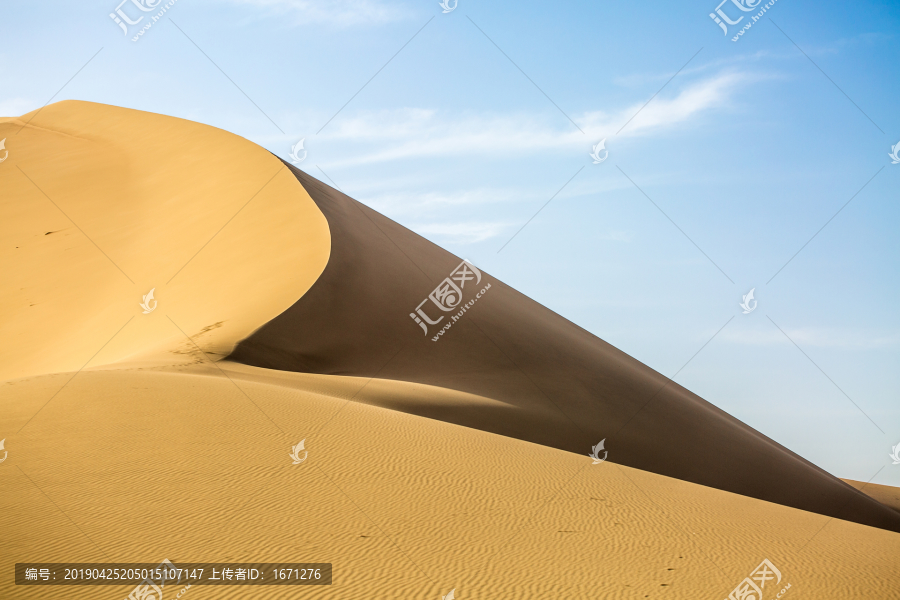 柔美沙漠