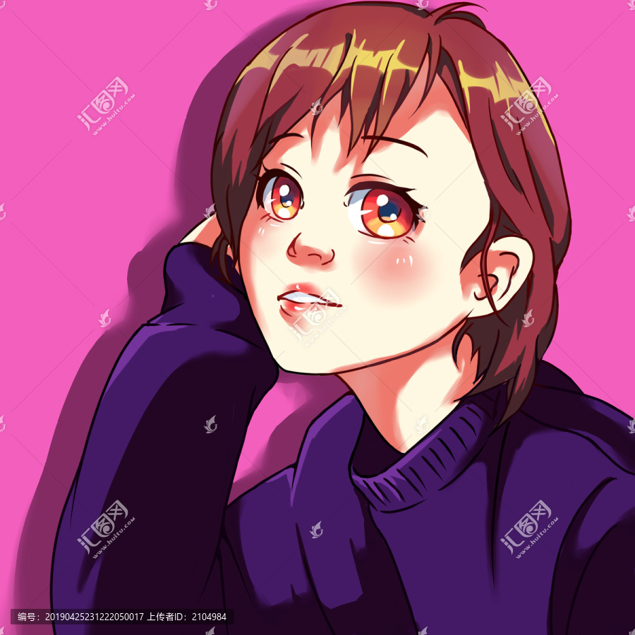 頭像插畫