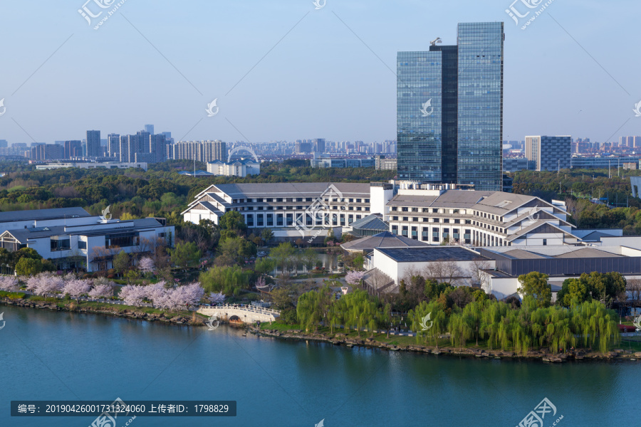 蘇州獨墅湖風光