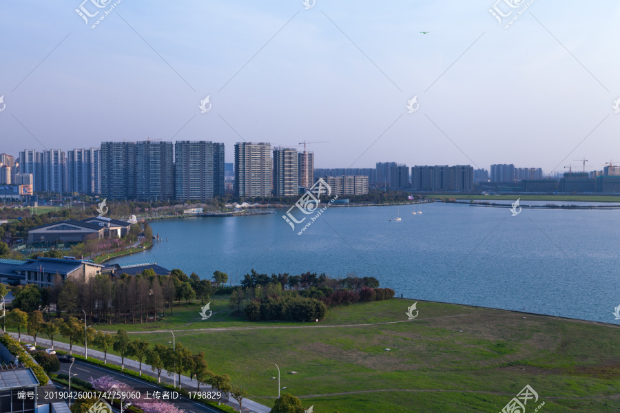 蘇州獨墅湖風光