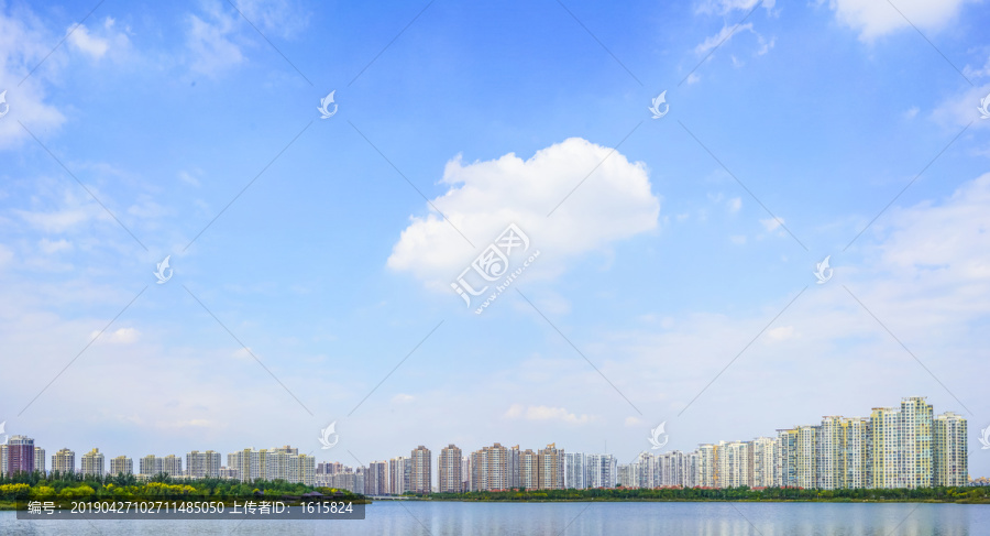 天津梅江居住区全景大画幅