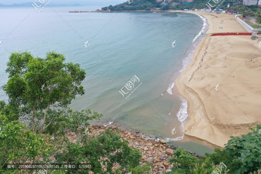 海水沙滩