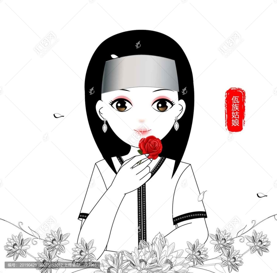 佤族素描