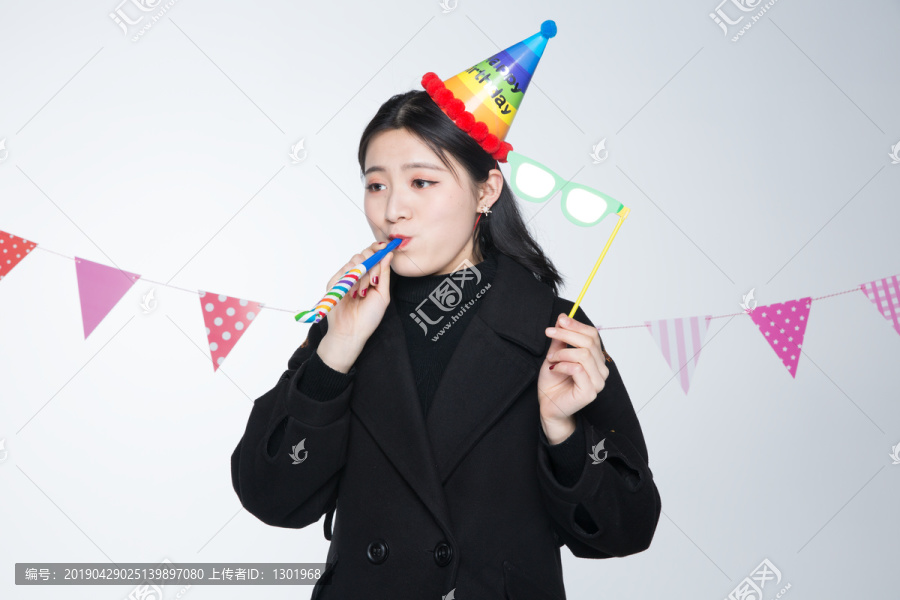 女孩生日派对高清图片