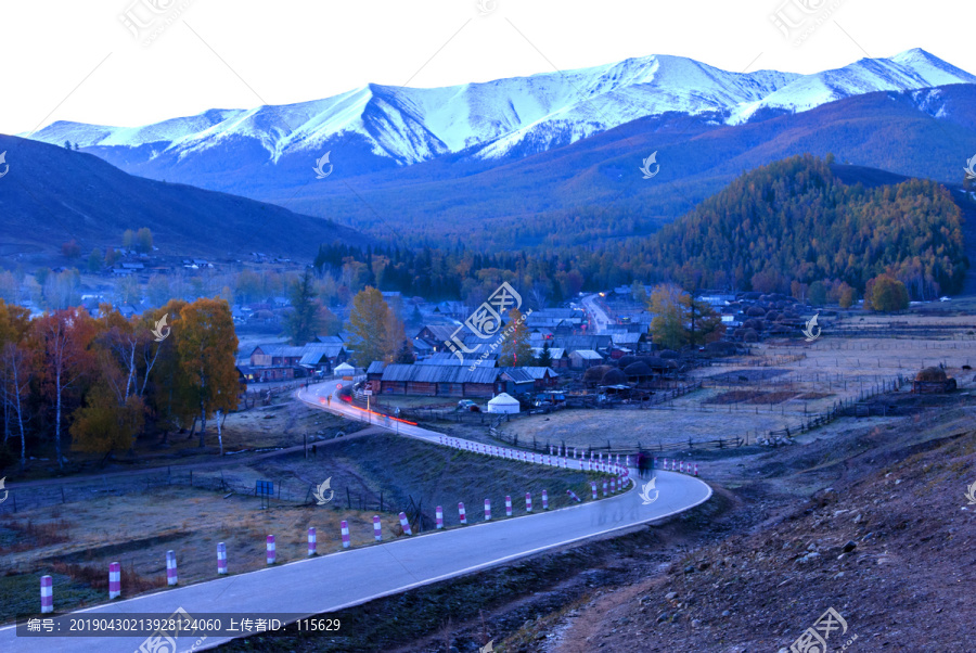 新疆白哈巴喀纳斯风景