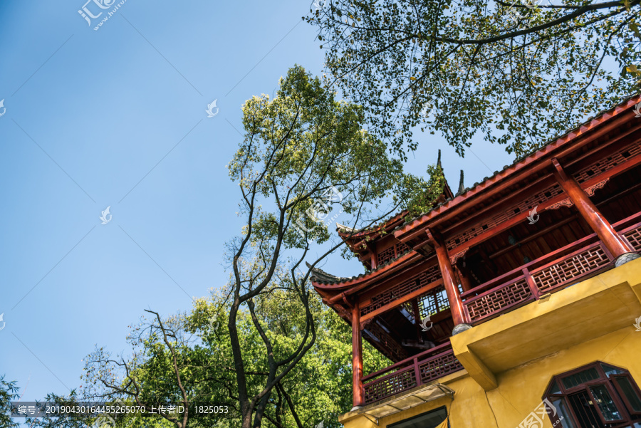 重庆南山佛教寺庙涂山寺风光