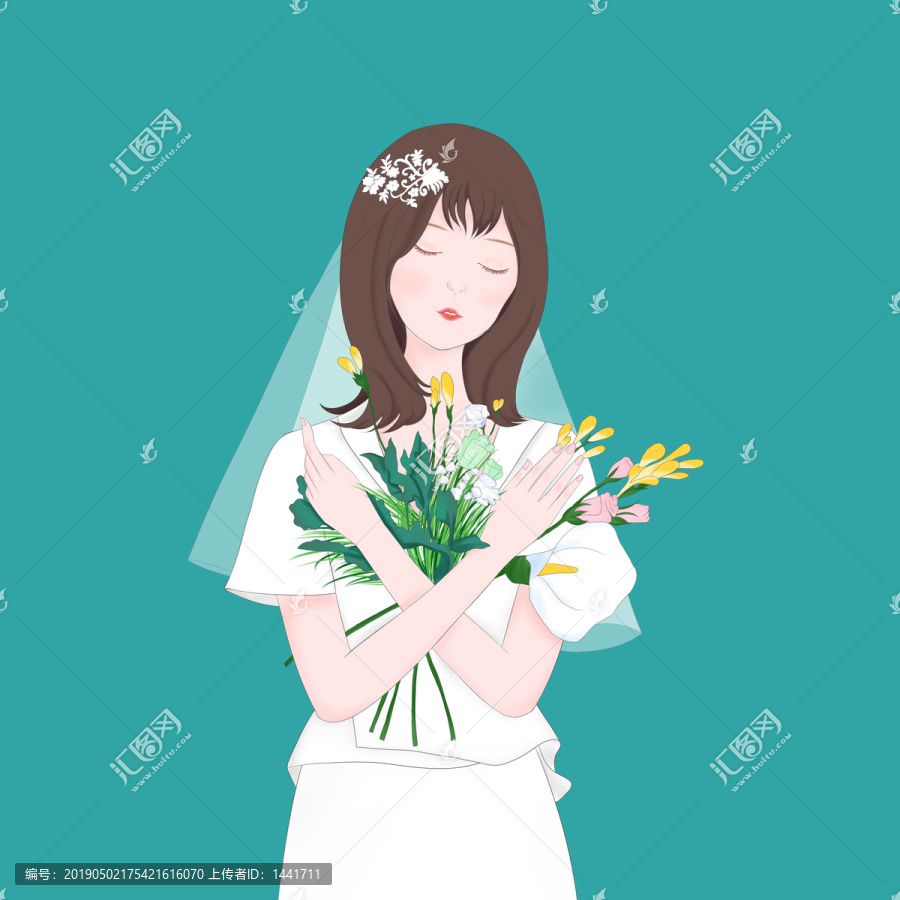 手繪女孩