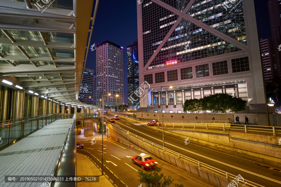 香港城市夜景