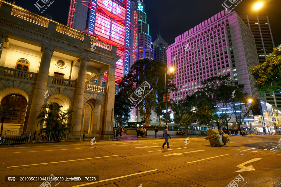 香港城市夜景