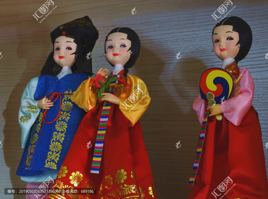 朝鲜族玩偶