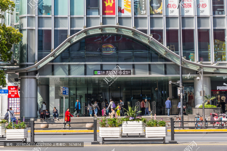 上海南京路步行街