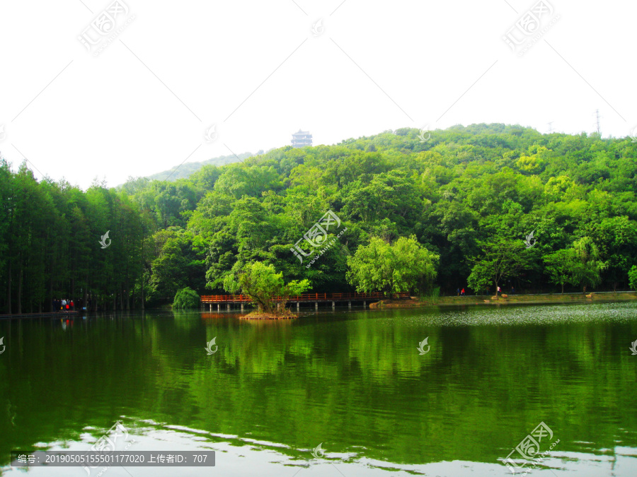 采石矶绿水青山