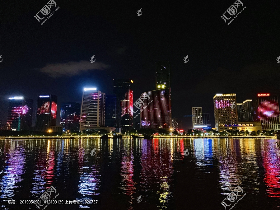 闽江夜景