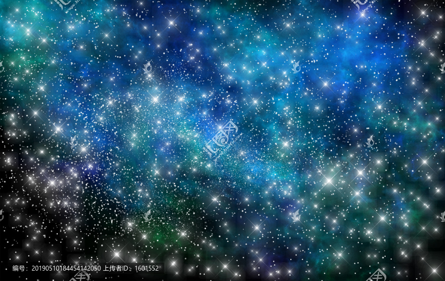 高清唯美的星空裝飾畫