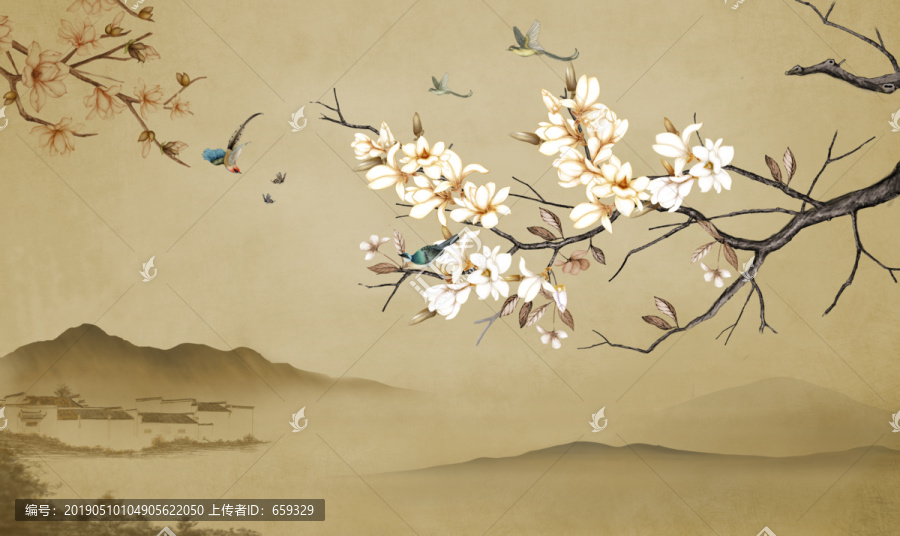 工筆花鳥
