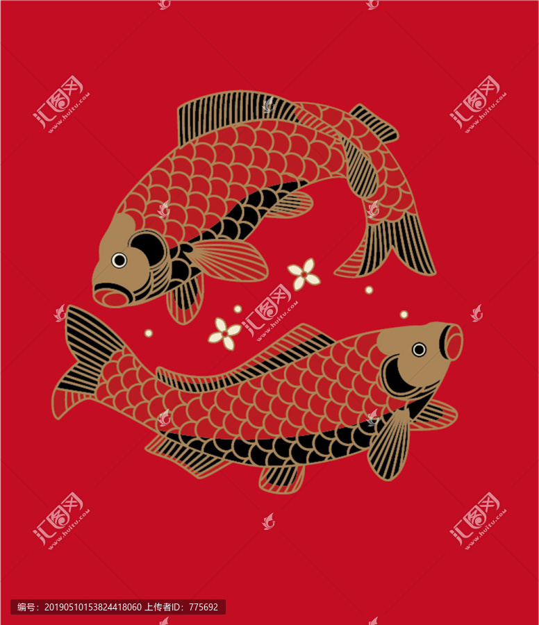 錦鯉圖