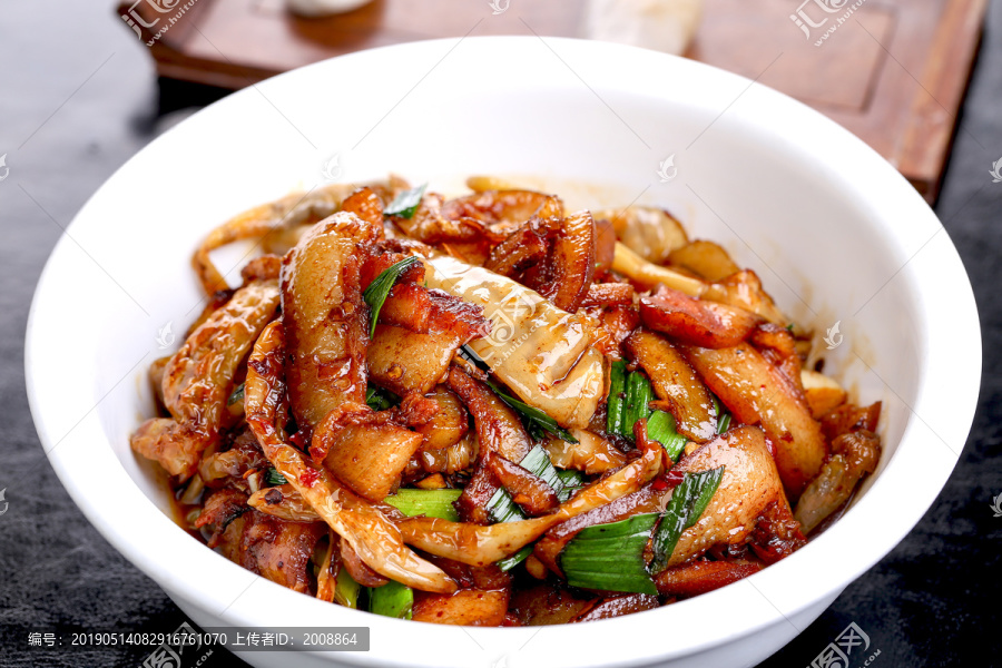 卜辣椒炒回鍋肉