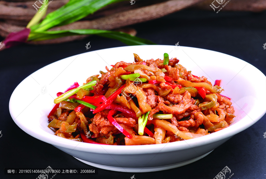 榨菜皮炒肉