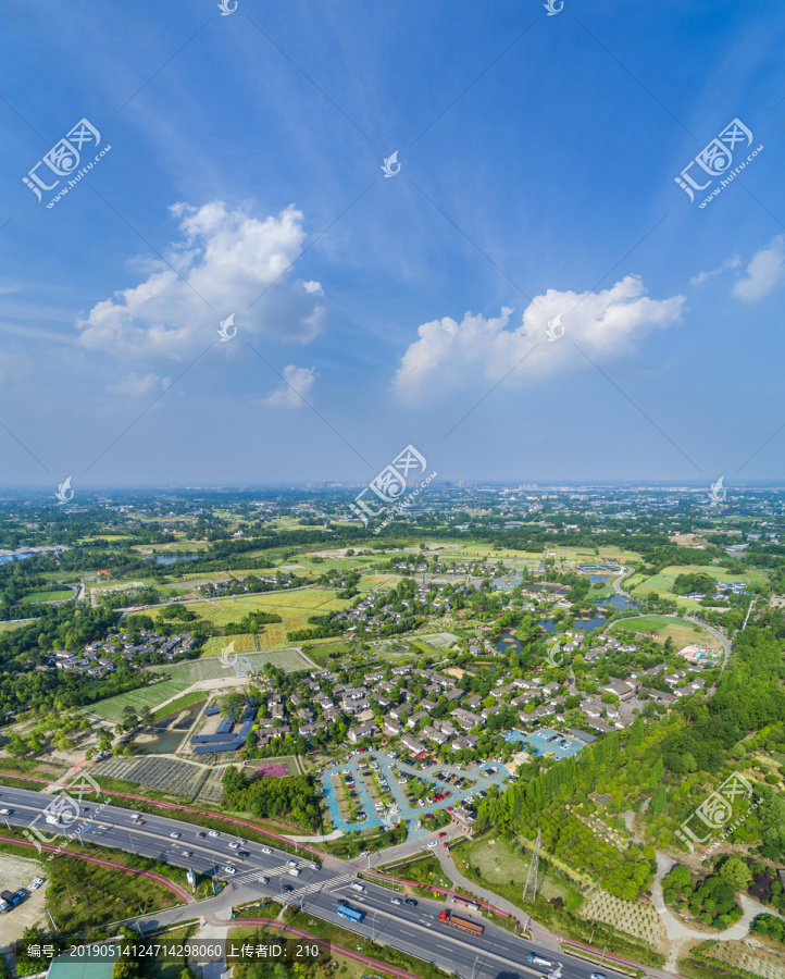 成都郫都区青杠树村