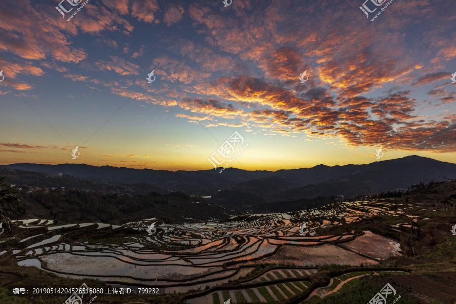 云南红河县甲寅梯田