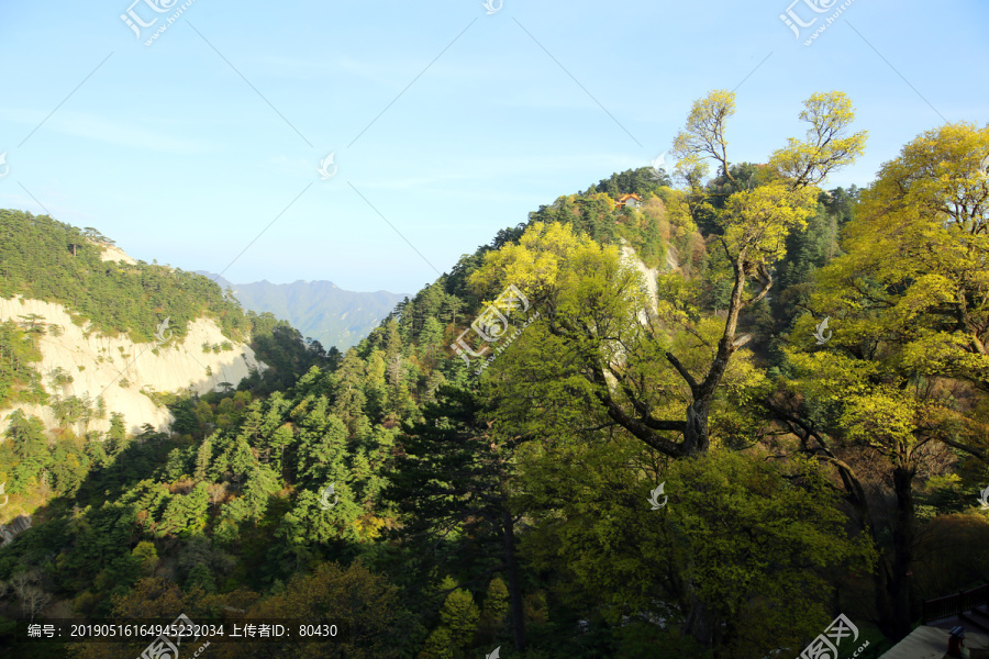 华山西峰风光