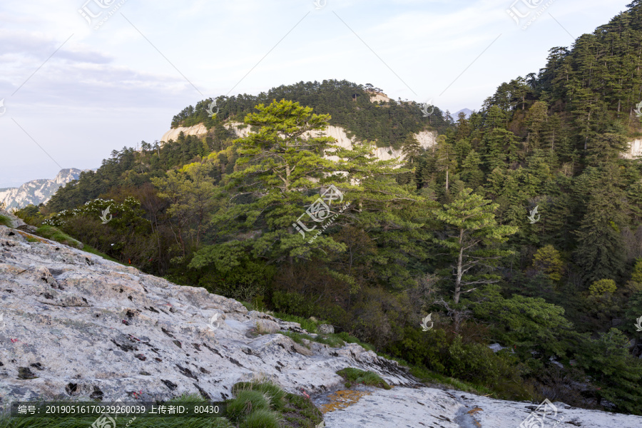 华山西峰风光