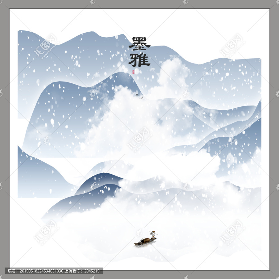 新中式裝飾畫