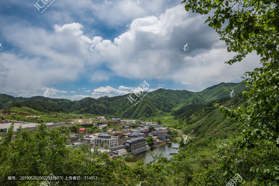 水长城风光