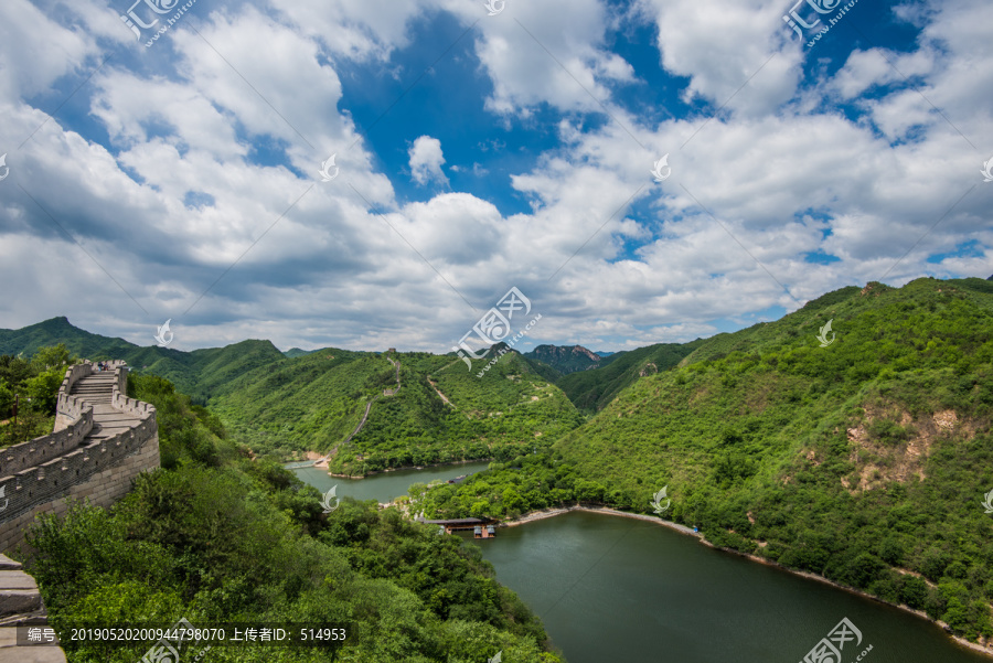 水长城风光