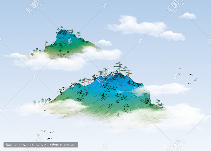 中式山水
