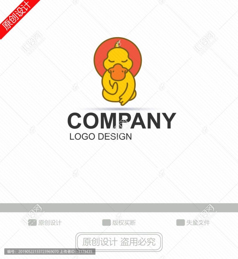 佛系鸭子LOGO