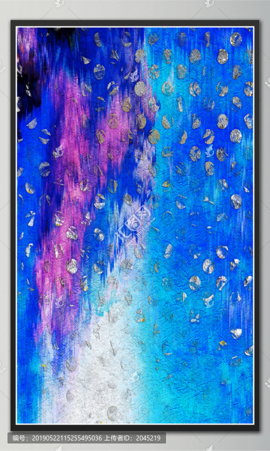 抽象水晶畫