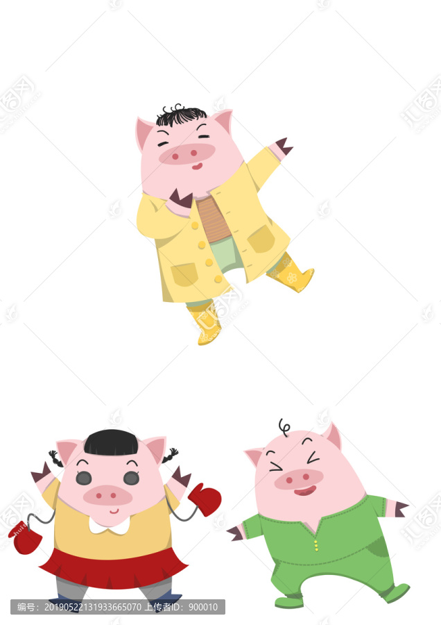 三只小豬