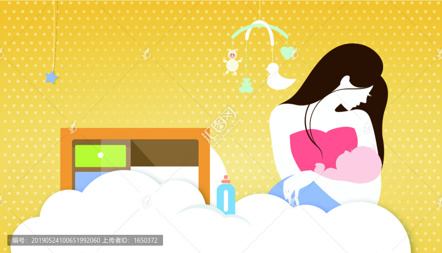 嬰兒成長(zhǎng)插畫