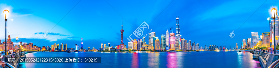 上海外滩夜景大画幅