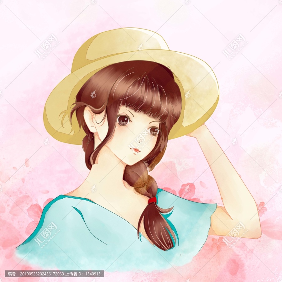 少女頭像