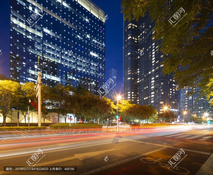 光华路夜景