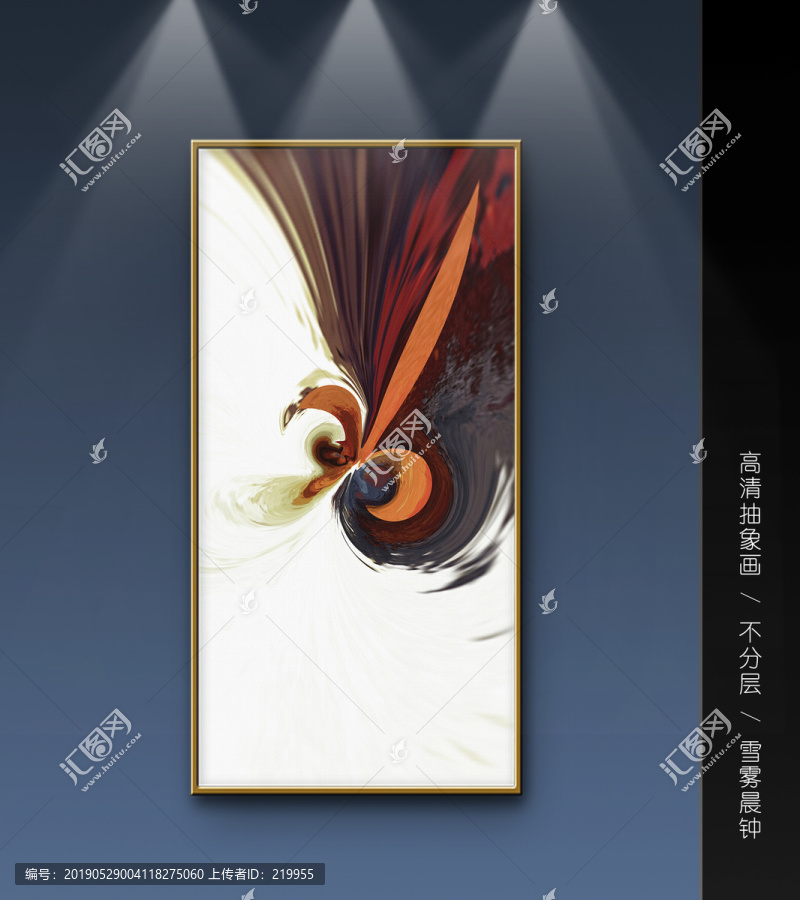 抽象油畫