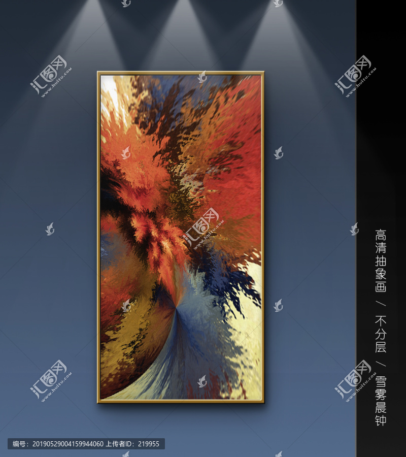 抽象油畫