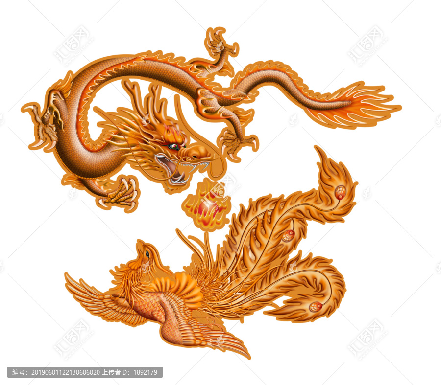 龍鳳素材