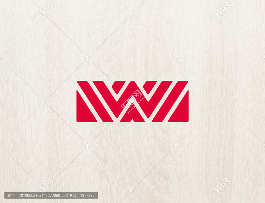 logo标志商标字体设计W