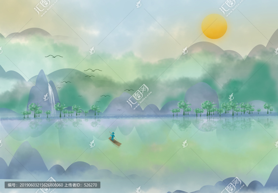 新式山水畫