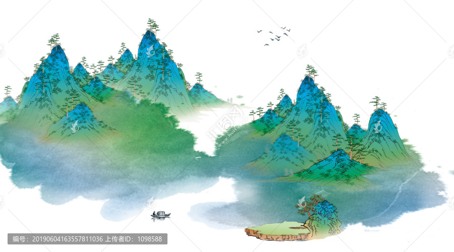 中式山水