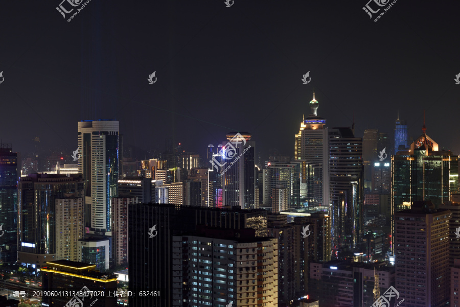 深圳罗湖夜景灯光秀