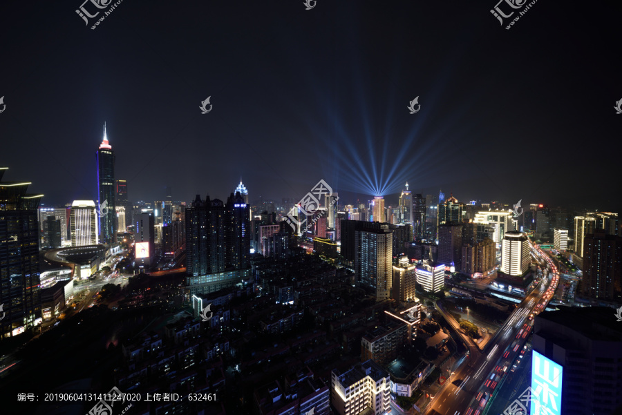 深圳罗湖夜景灯光秀