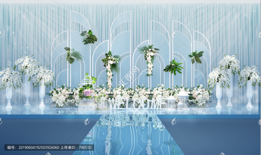 新款婚庆波西米亚3D主题婚礼